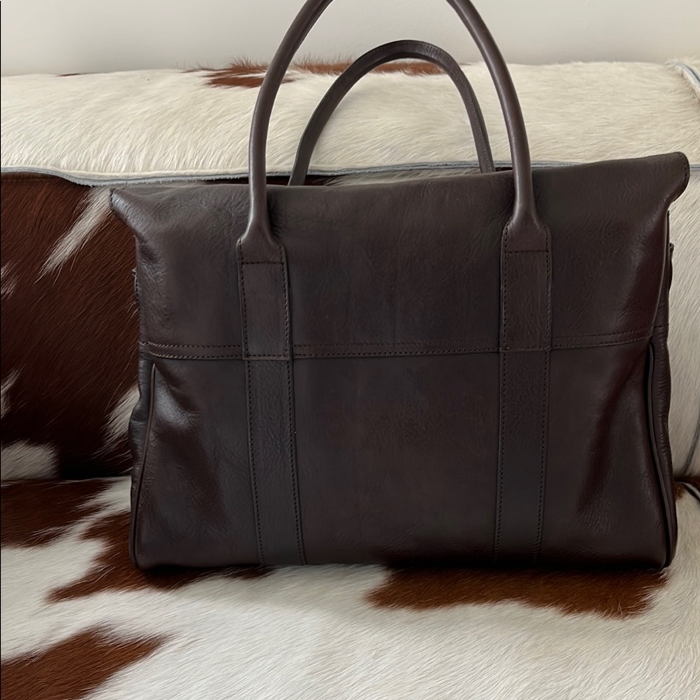 Mulberry Rich Chocolate Leather Shoulder Bag - Picture 5 of 12